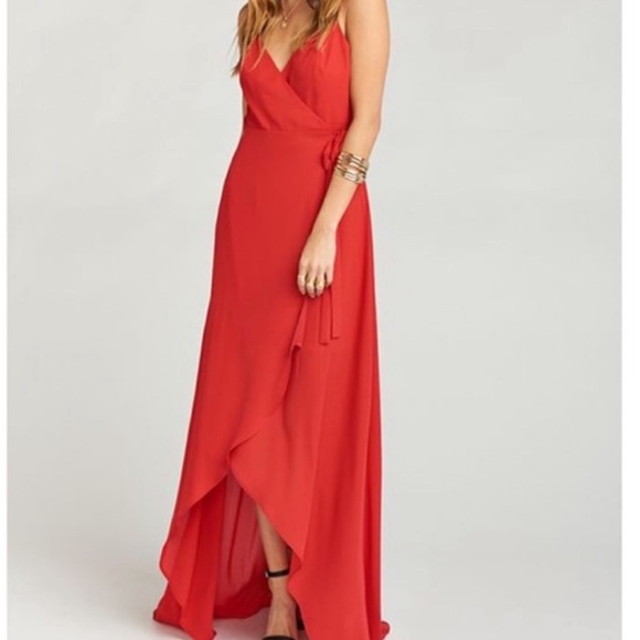 NWOT Show Me Your MuMu Mariah Wrap Dress - Picture 2 of 10